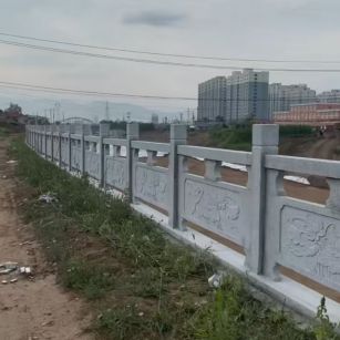 三门峡 石材河道栏杆