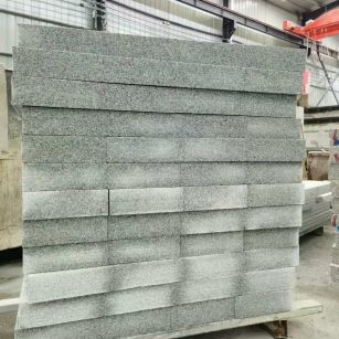 三门峡 芝麻白10公分300*600广场地铺，A料定制，尺寸标准，厚薄均匀