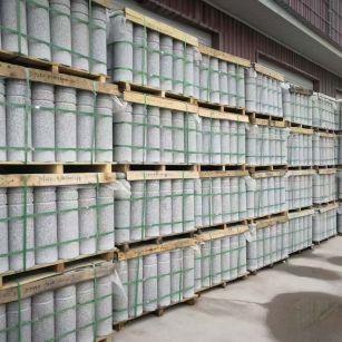 三门峡 芝麻白挡车柱、阻车桩、隔离柱