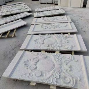 三门峡 芝麻白干挂雕花板