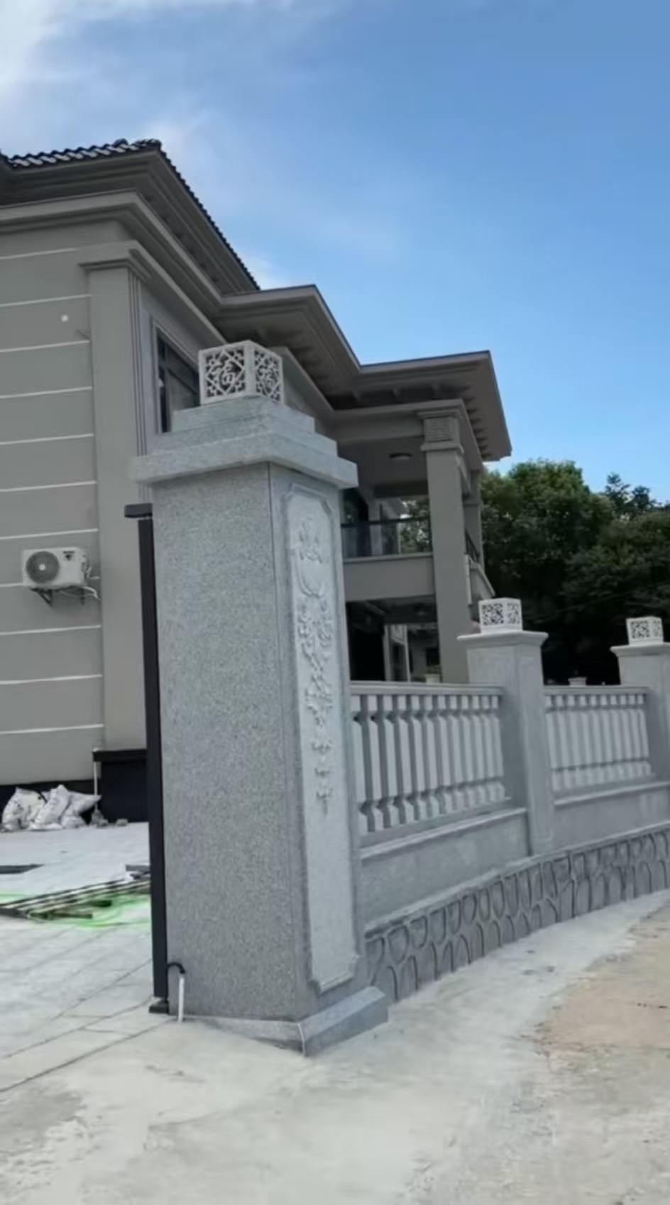 三门峡 芝麻白别墅围墙栏杆，私人订制