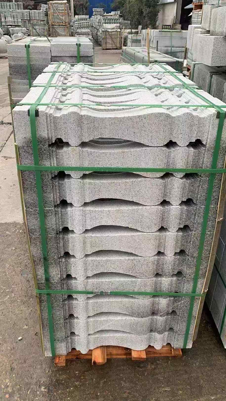 三门峡 芝麻白方形拉丝面，栏杆花瓶柱