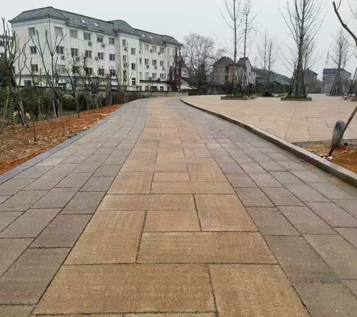 三门峡仿古石铺装效果
