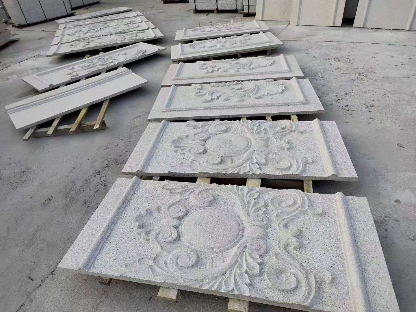 三门峡 芝麻白干挂雕花板