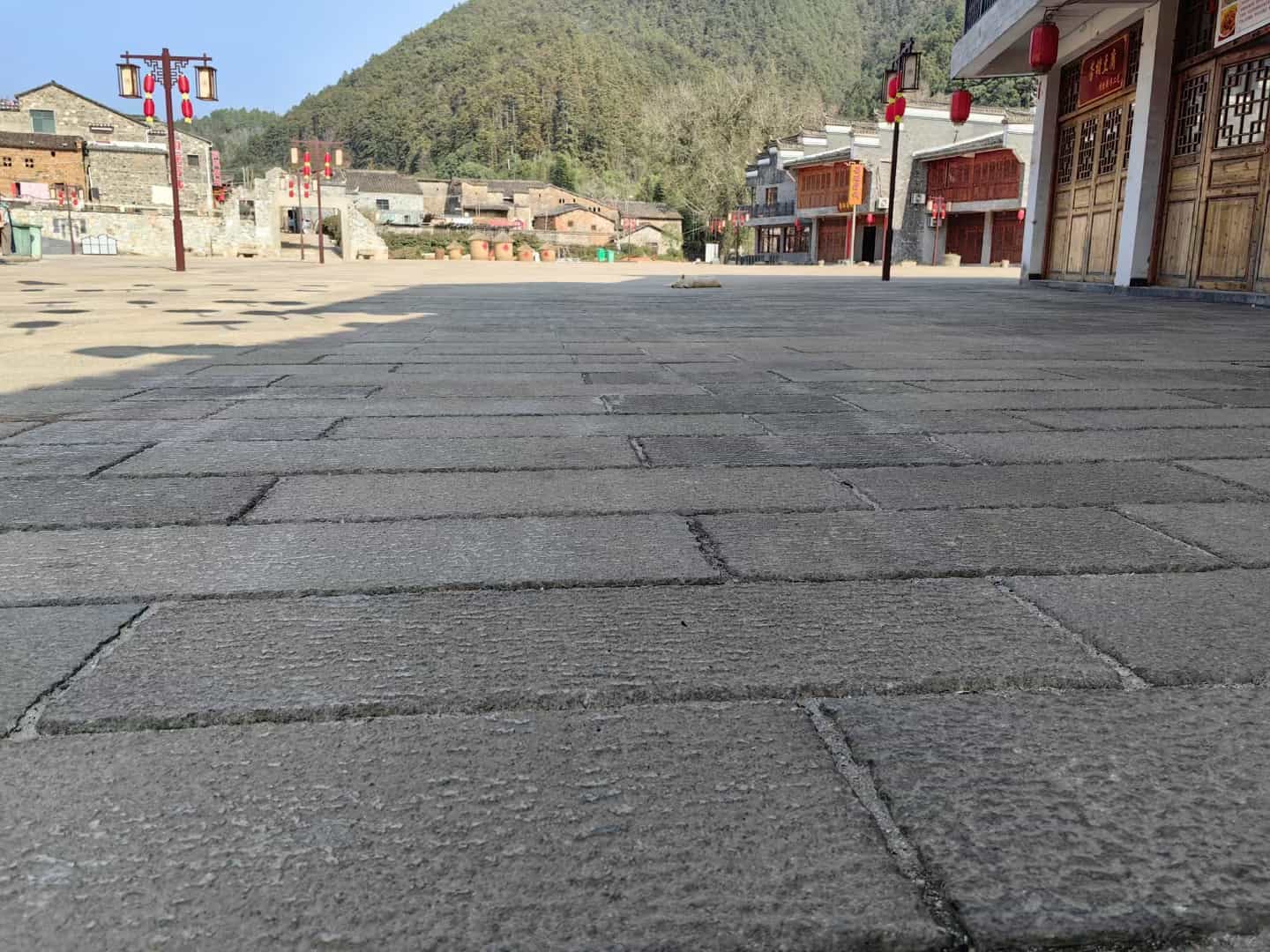三门峡仿古石铺装效果