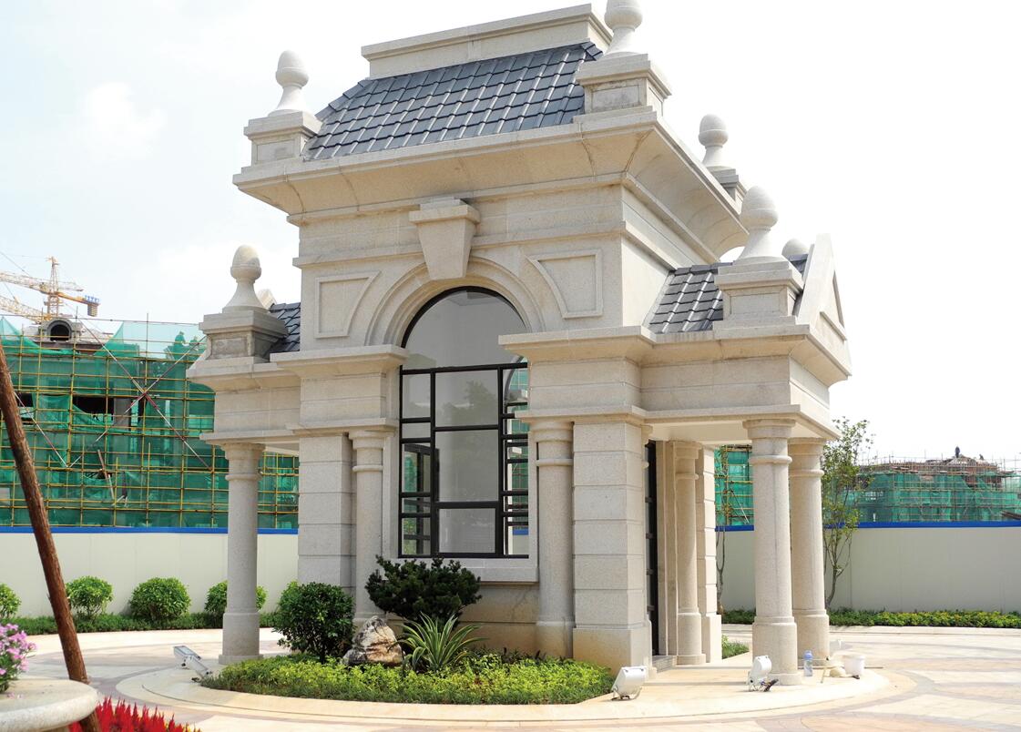 三门峡花岗岩在建筑外墙的应用
