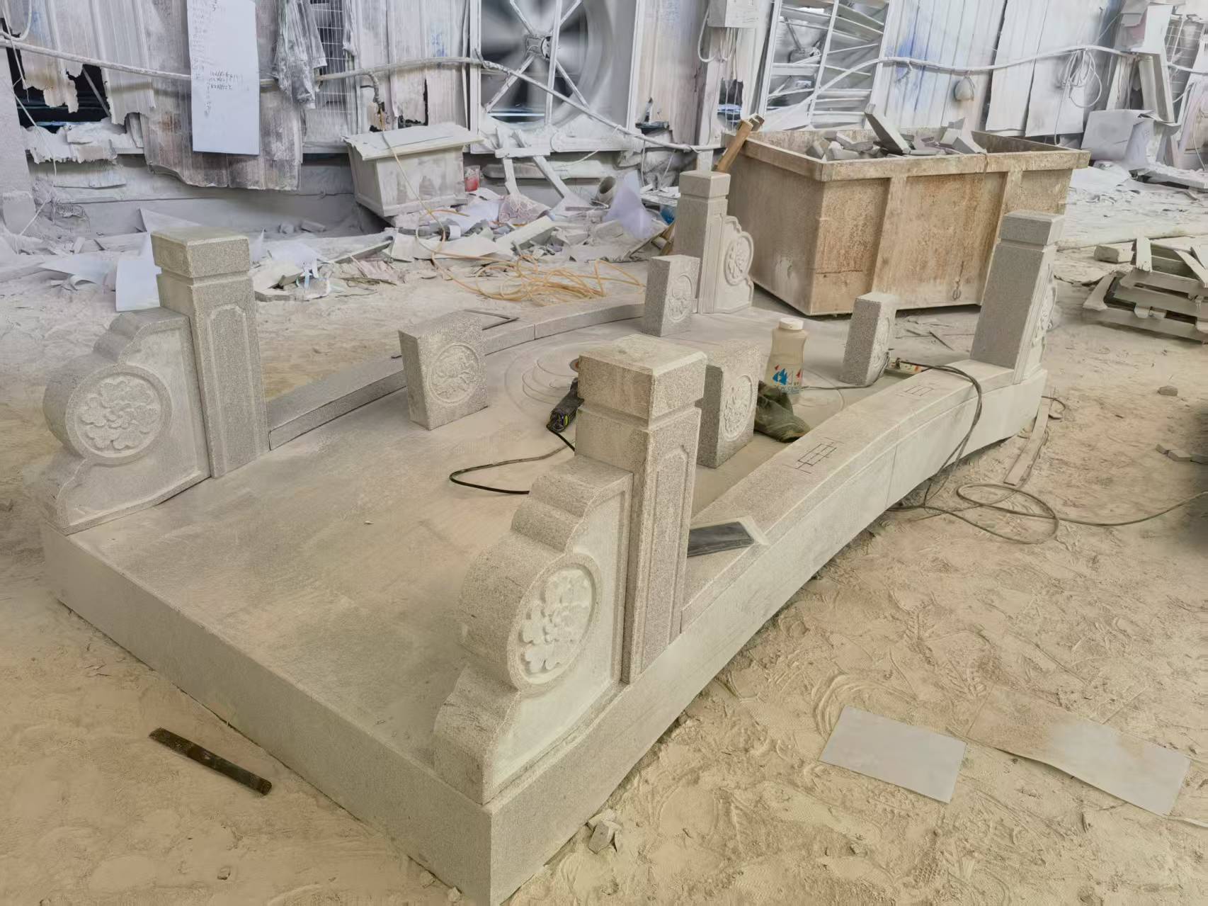 三门峡 芝麻灰火烧面石桥-拼装