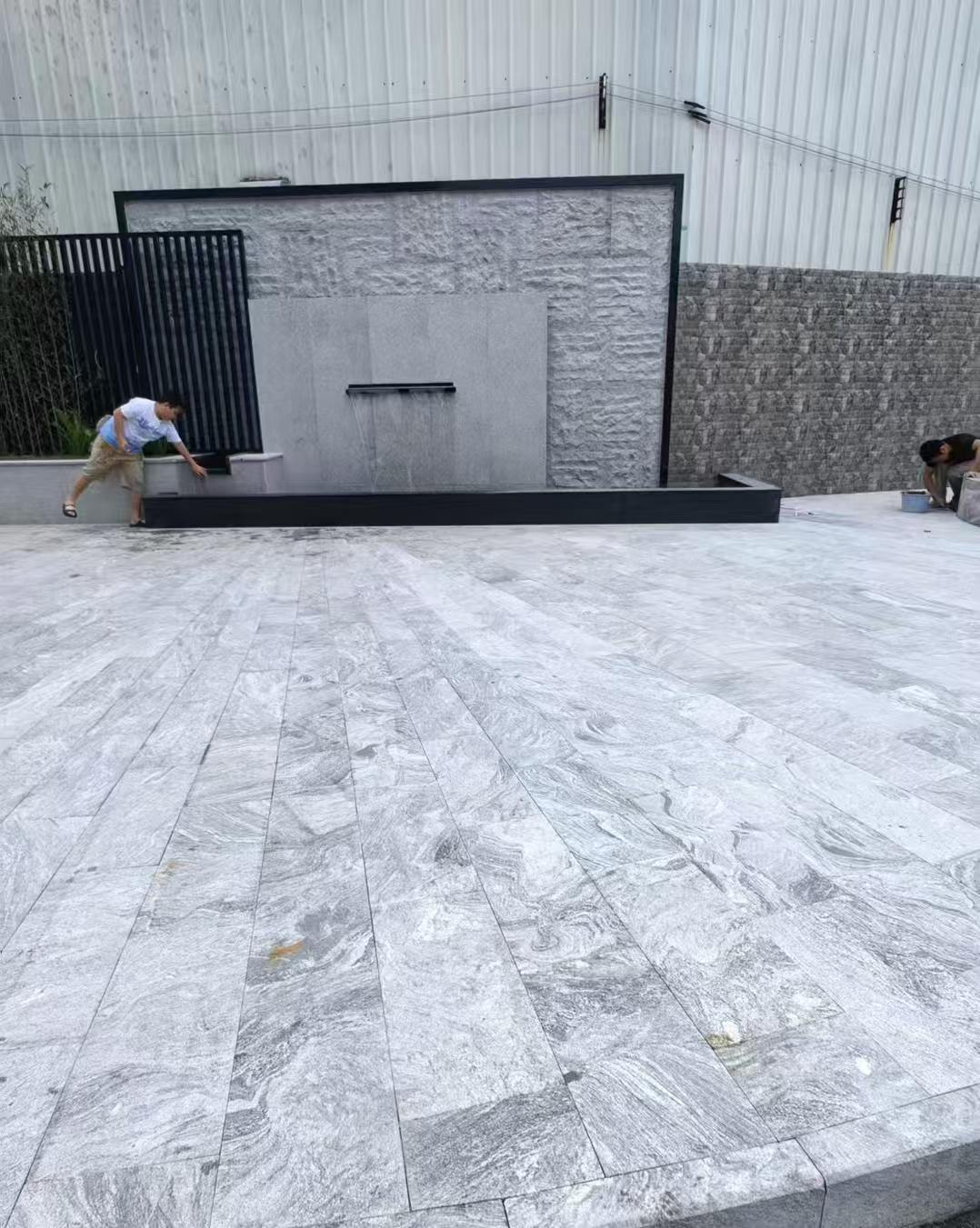 三门峡 浪淘沙铺装效果