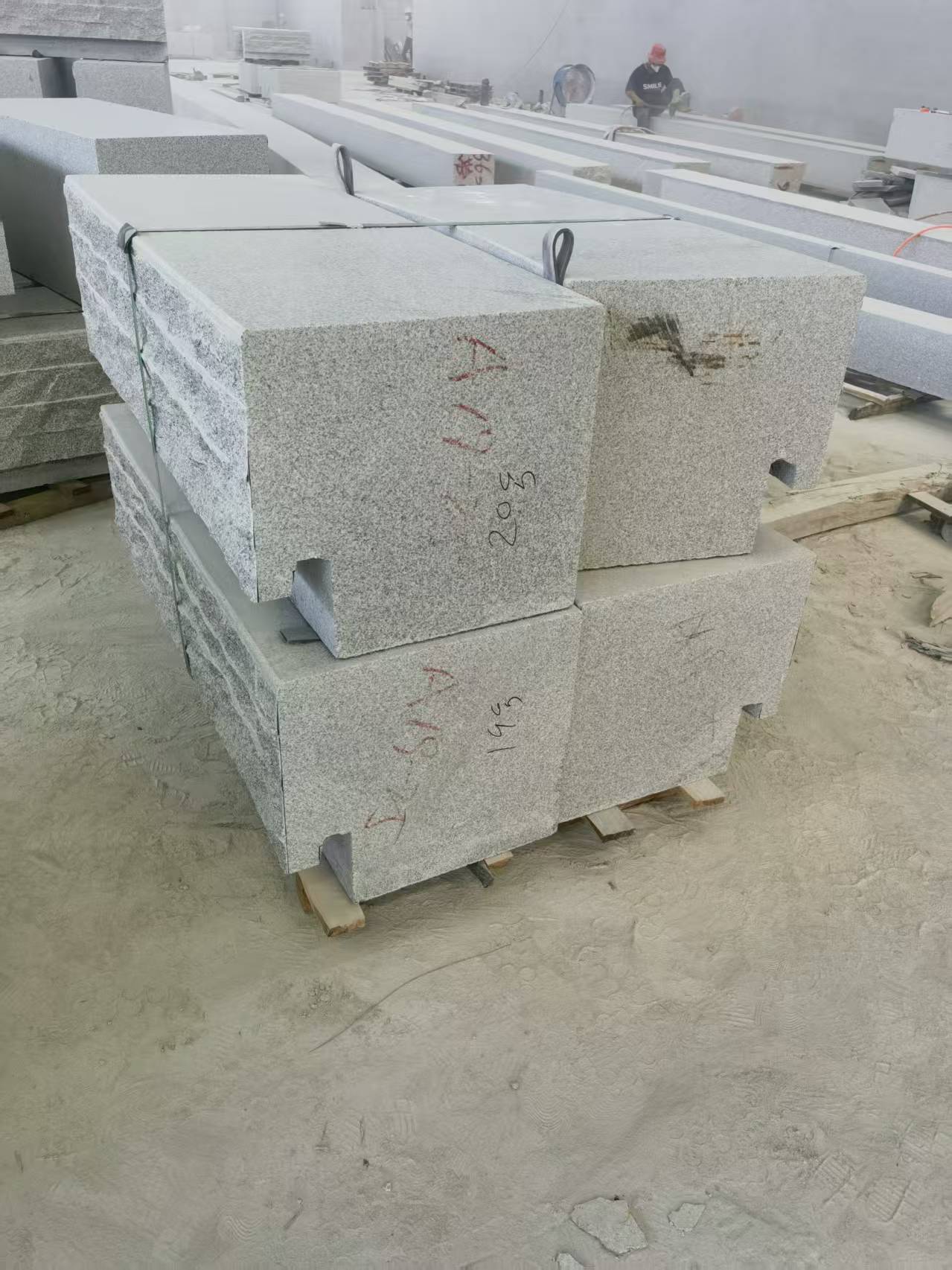 三门峡 整石坐凳打包