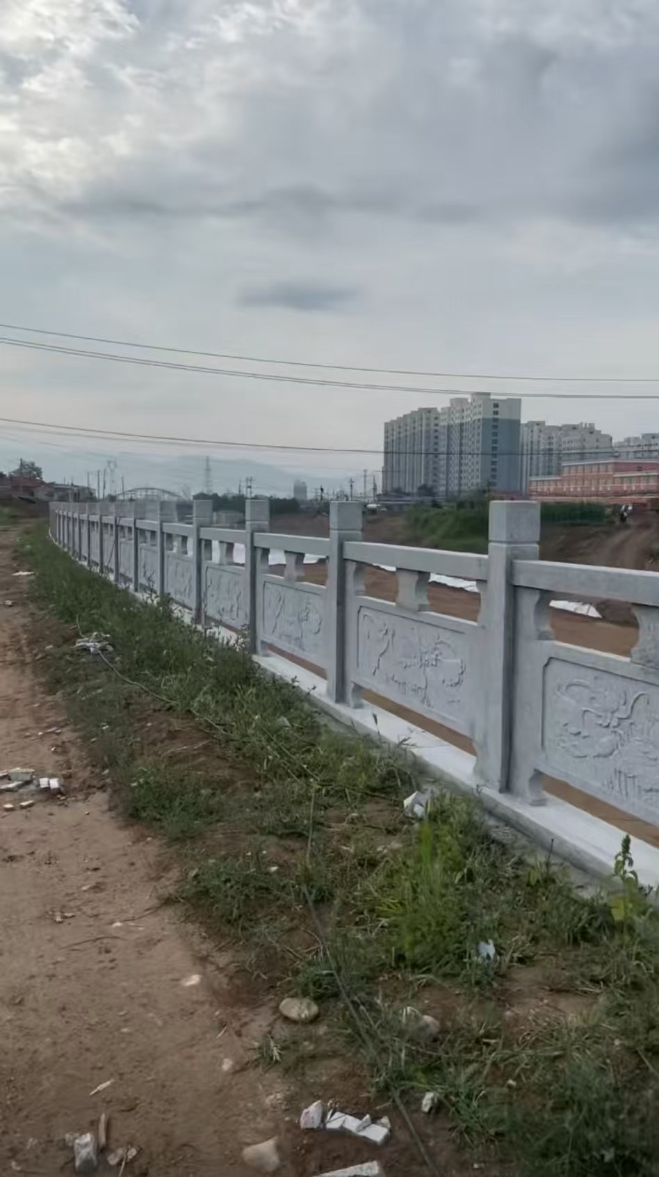 三门峡 石材河道栏杆